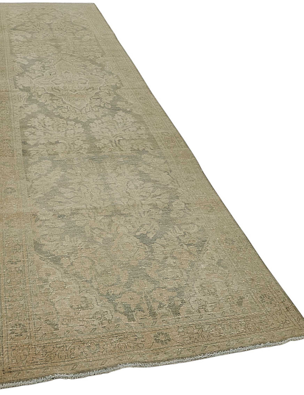 Persian Antique Rug 1.06 x 4.15 - Beige
