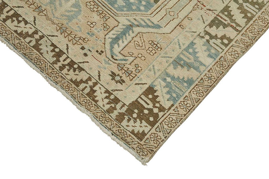 Persian Antique Rug 1.22 x 4.46 - Beige - SamaRugs