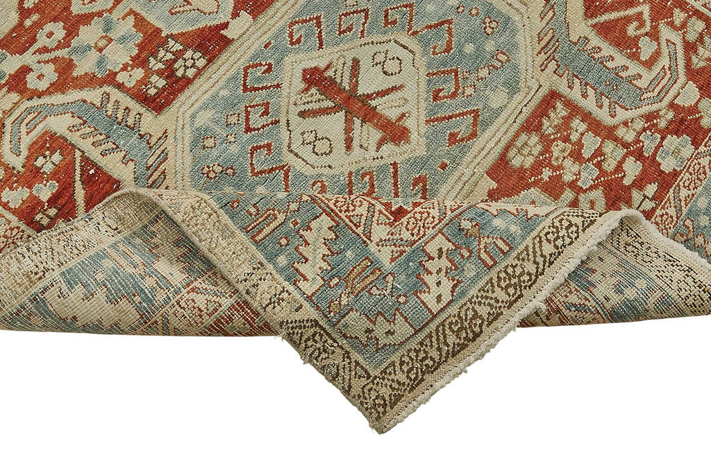 Persian Antique Rug 1.22 x 4.46 - Beige - SamaRugs