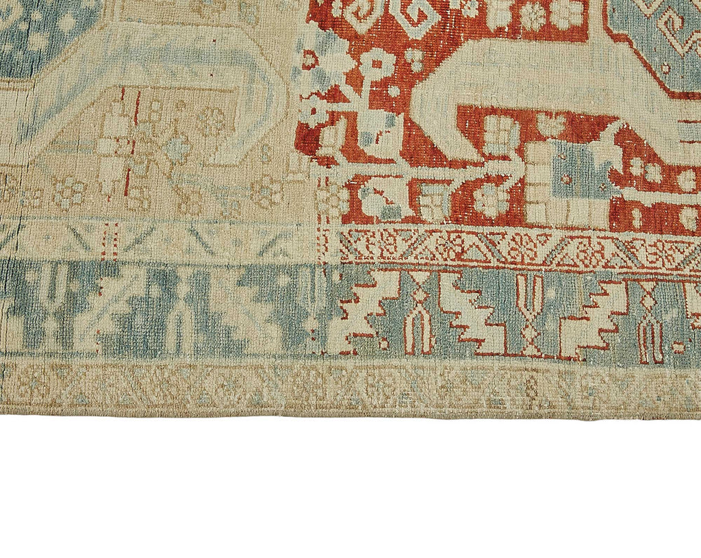 Persian Antique Rug 1.22 x 4.46 - Beige - SamaRugs