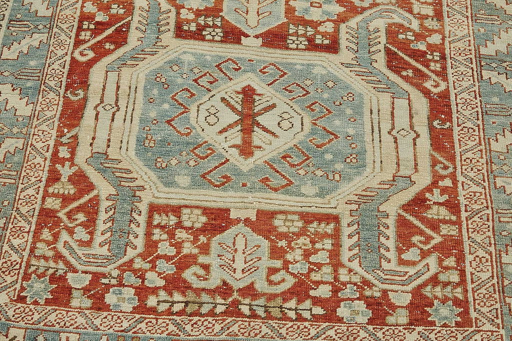 Persian Antique Rug 1.22 x 4.46 - Beige - SamaRugs