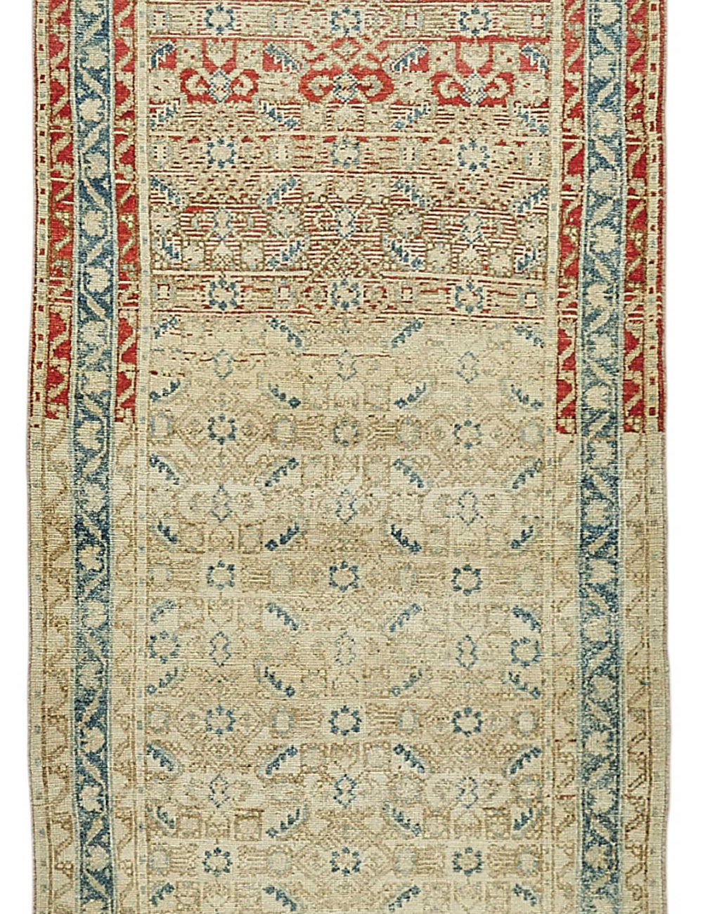 Persian Antique Rug 0.86 x 3.05 - Beige