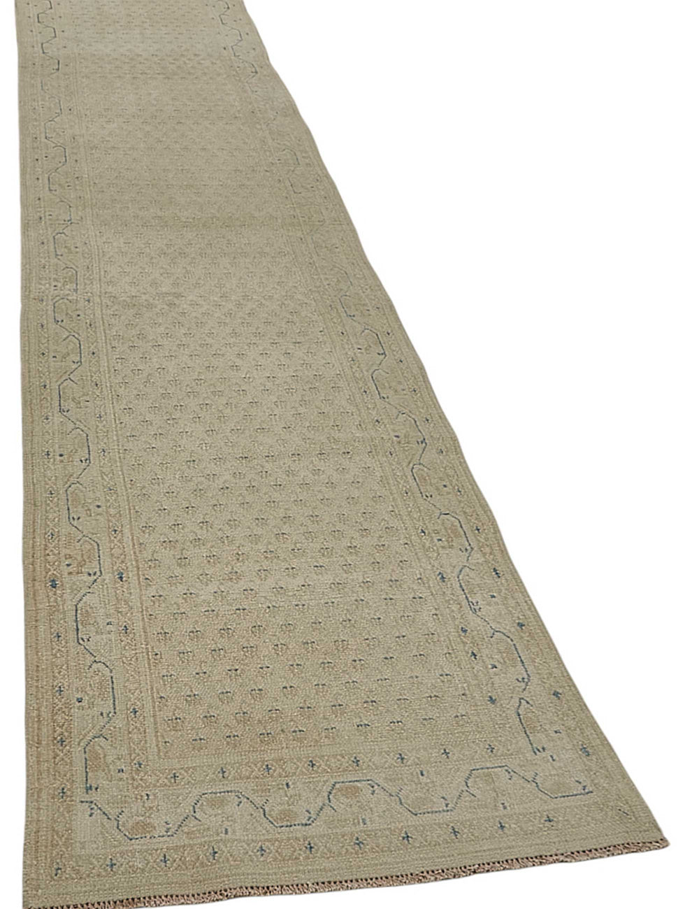 Persian Antique Rug 0.81 x 3.92 - Beige