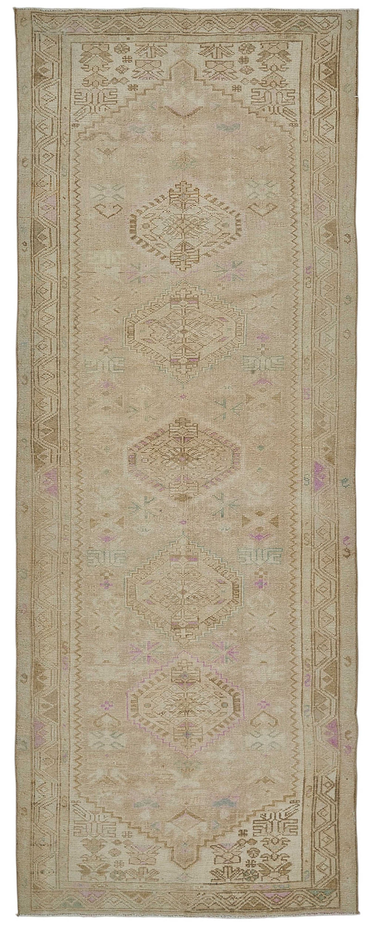 Persian Antique Rug 1.05 x 2.85 - Beige