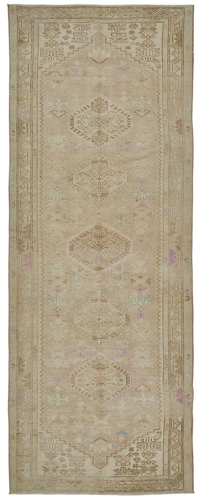 Persian Antique Rug 1.05 x 2.85 - Beige - SamaRugs
