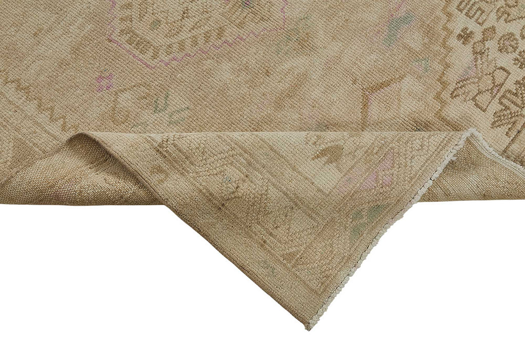 Persian Antique Rug 1.05 x 2.85 - Beige - SamaRugs