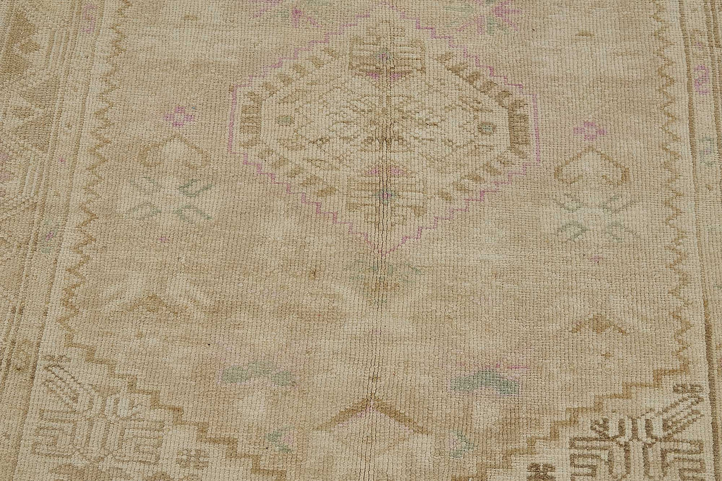 Persian Antique Rug 1.05 x 2.85 - Beige - SamaRugs