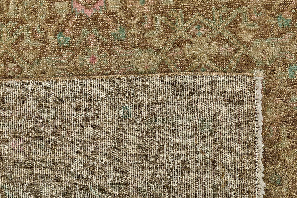 Persian Antique Rug 1.16 x 3.42 - Beige - SamaRugs