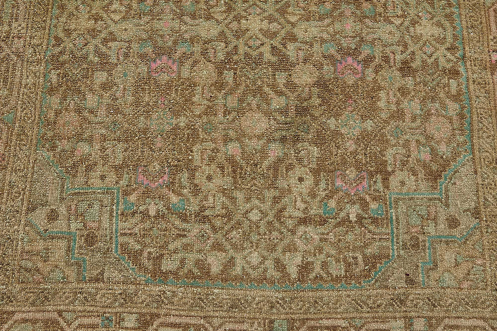 Persian Antique Rug 1.16 x 3.42 - Beige - SamaRugs