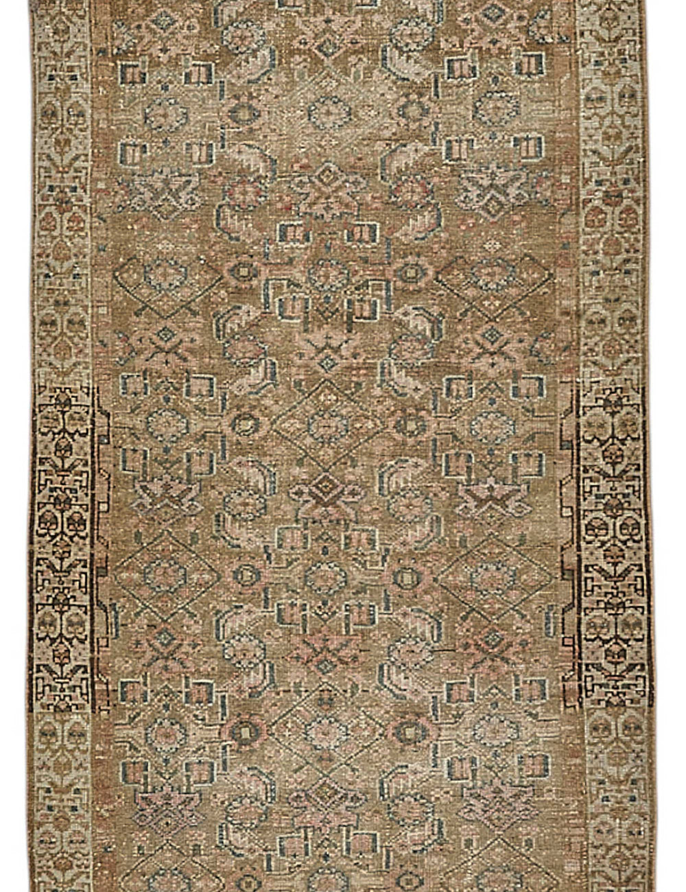 Persian Antique Rug 0.97 x 4.00 - Beige