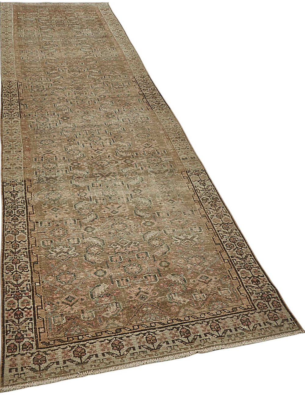 Persian Antique Rug 0.97 x 4.00 - Beige