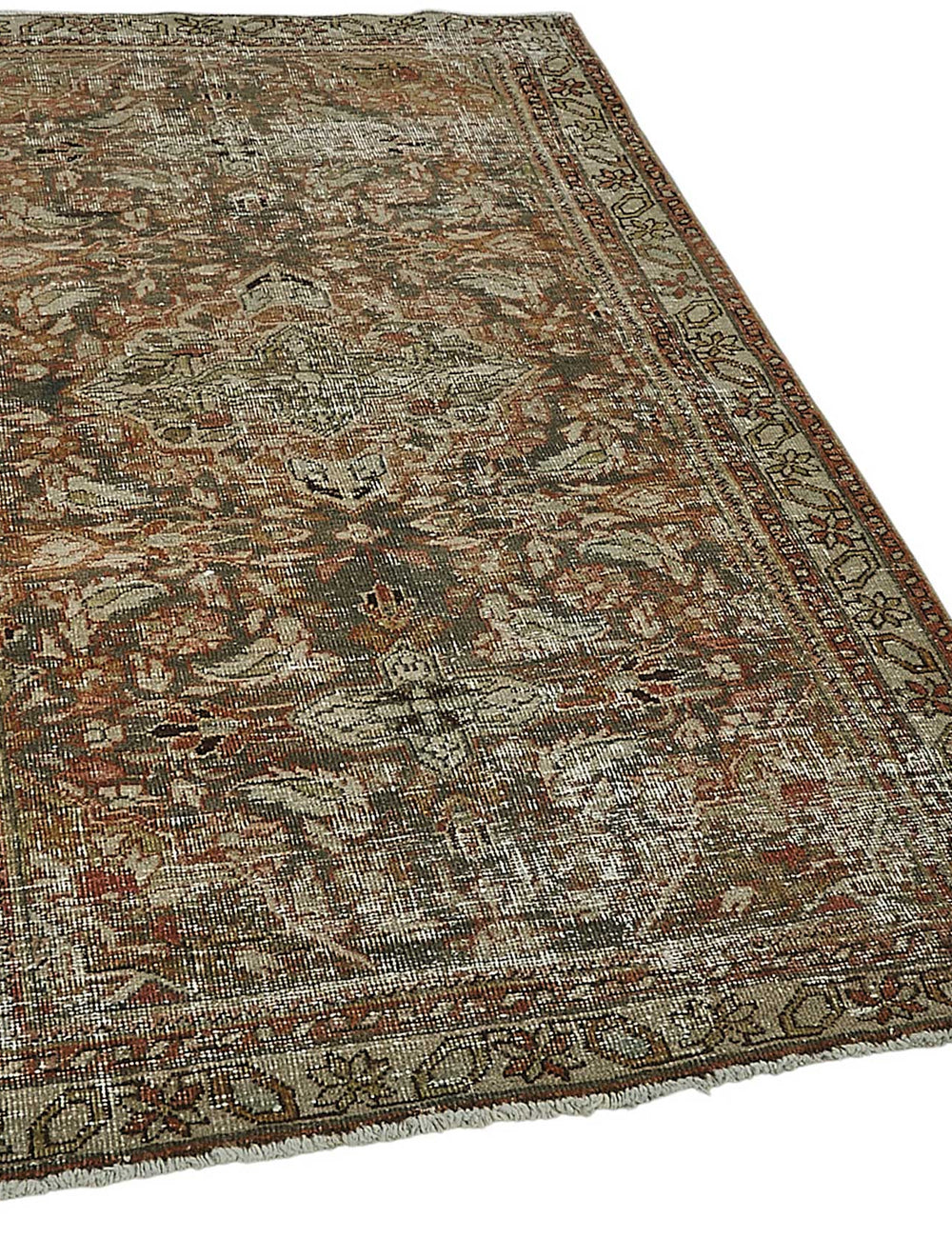 Persian Antique Rug 1.24 x 1.90 - Beige