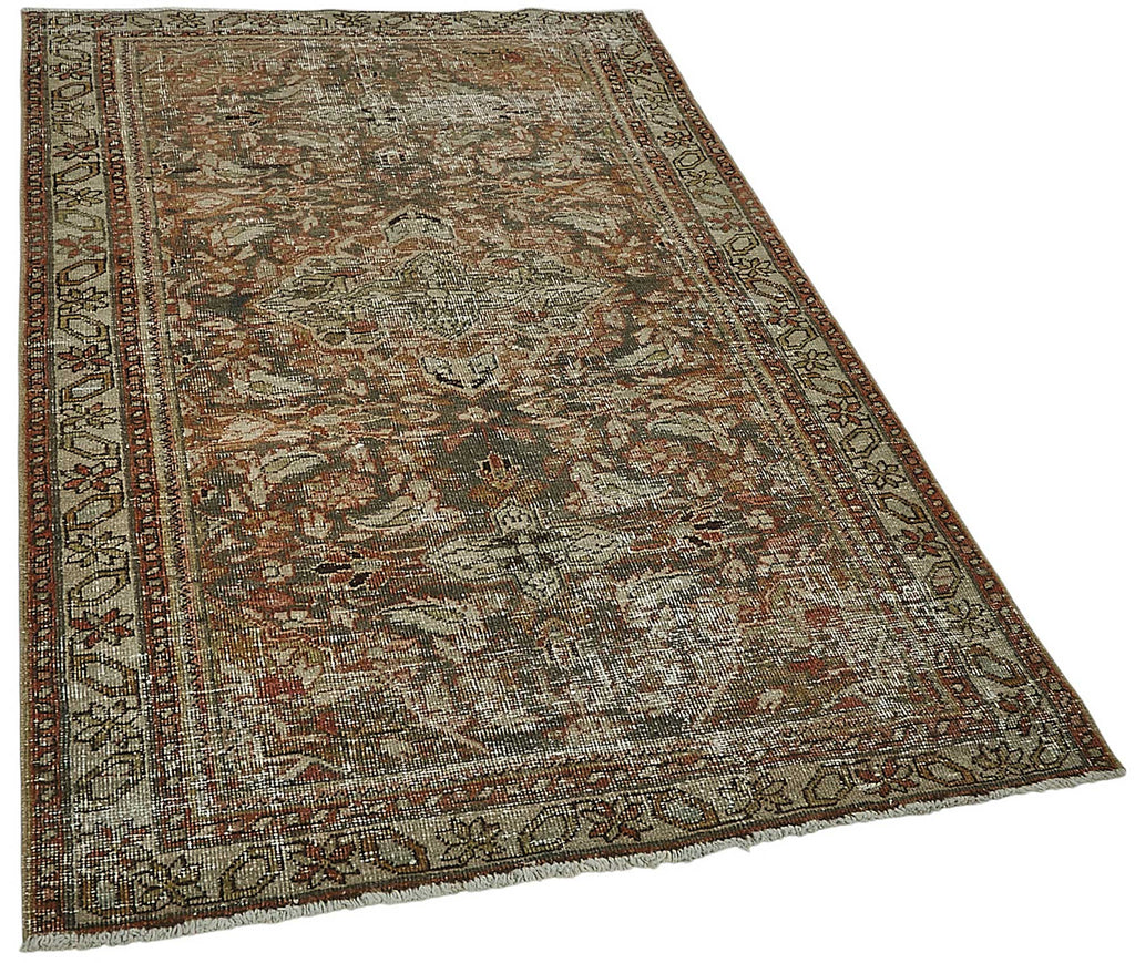 Persian Antique Rug 1.24 x 1.90 - Beige - SamaRugs