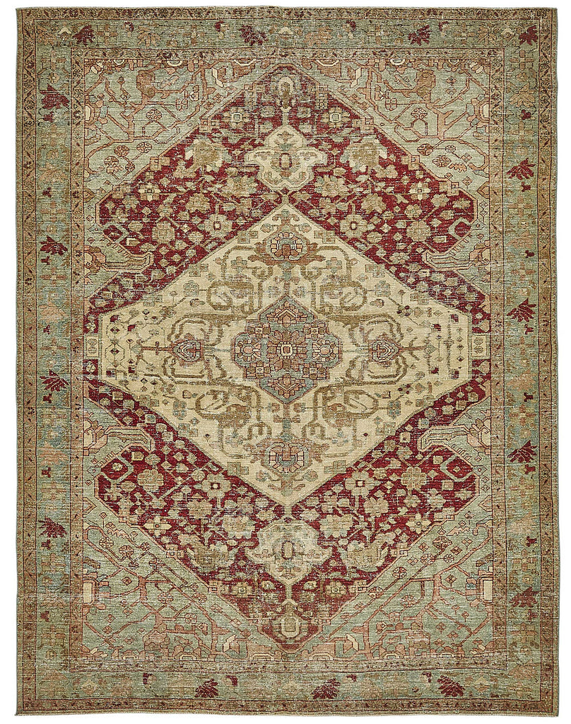 Persian Antique Rug 2.14 x 2.78 - Beige - SamaRugs