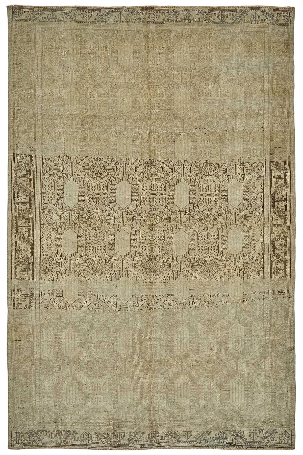 Persian Antique Rug 2.00 x 3.00 - Beige
