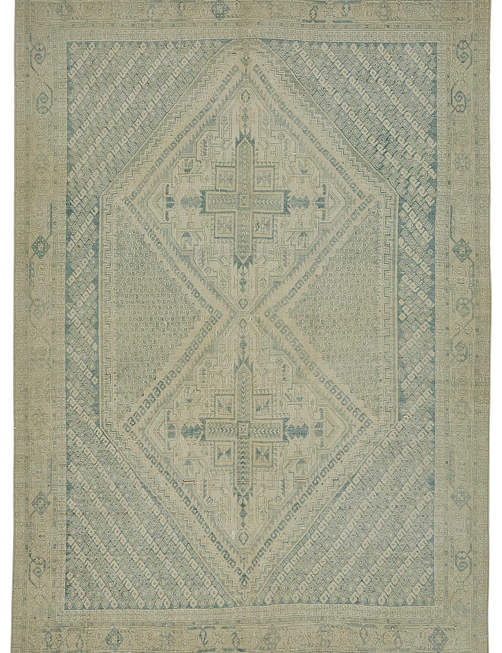 Persian Antique Rug 1.38 x 1.96 - Beige