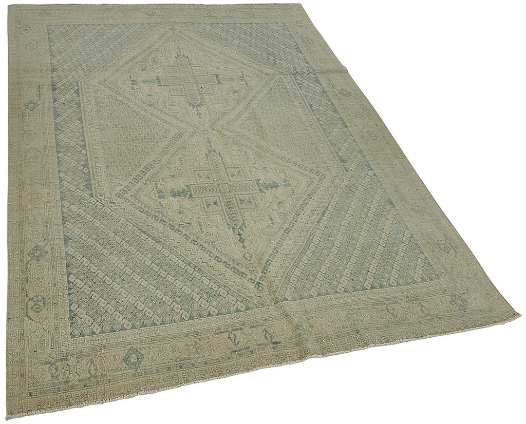 Persian Antique Rug 1.38 x 1.96 - Beige - SamaRugs