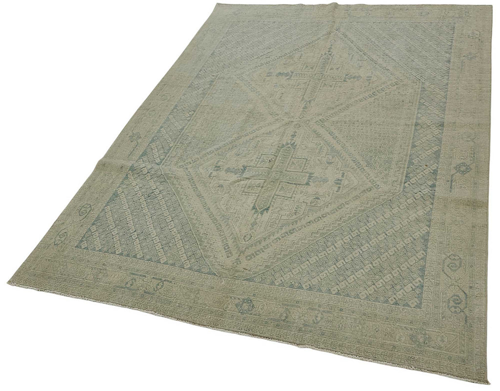 Persian Antique Rug 1.38 x 1.96 - Beige - SamaRugs