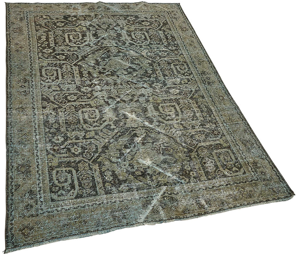 Persian Antique Rug 1.30 x 1.90 - Beige - SamaRugs