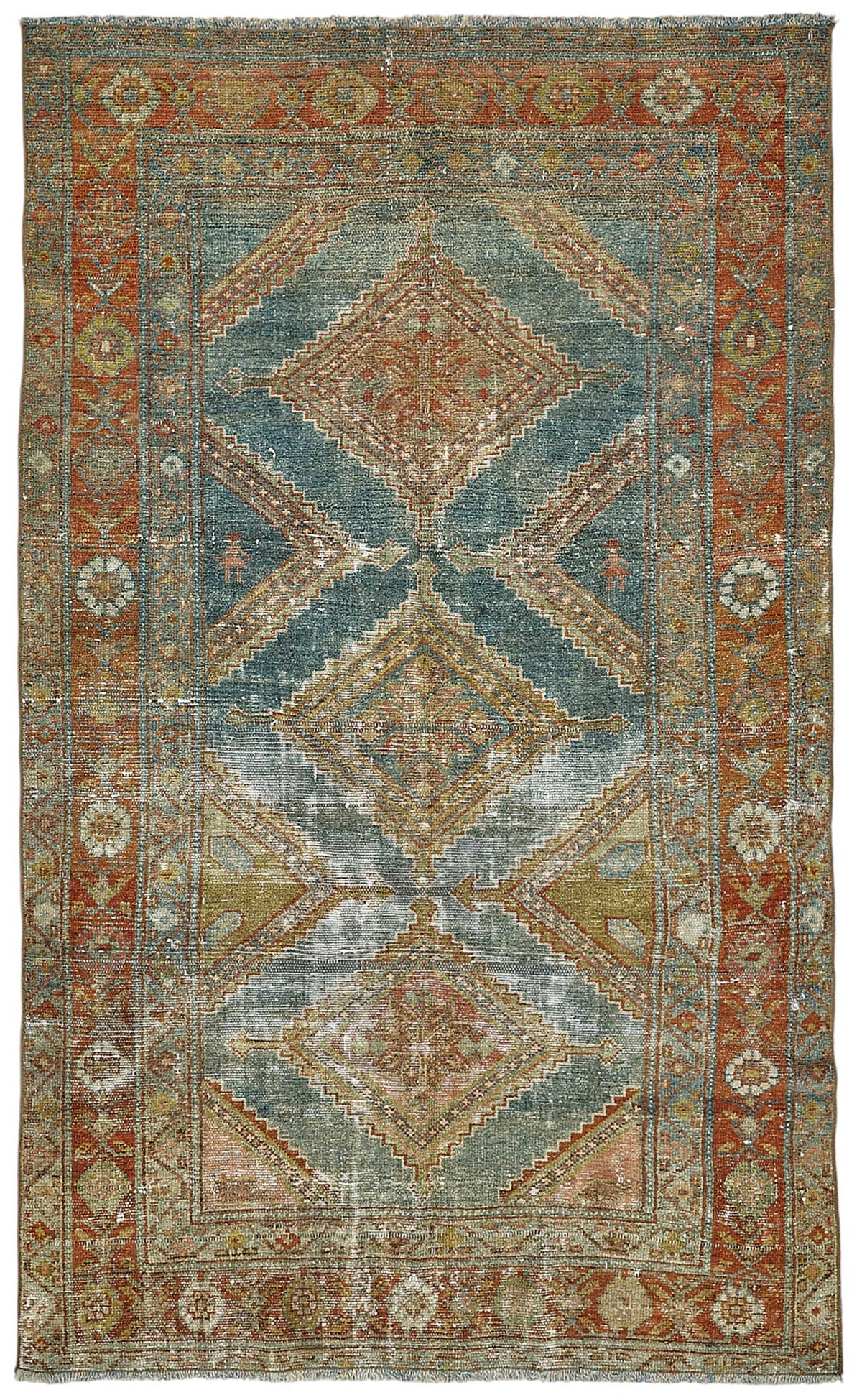Persian Antique Rug 1.20 x 1.95 - Beige