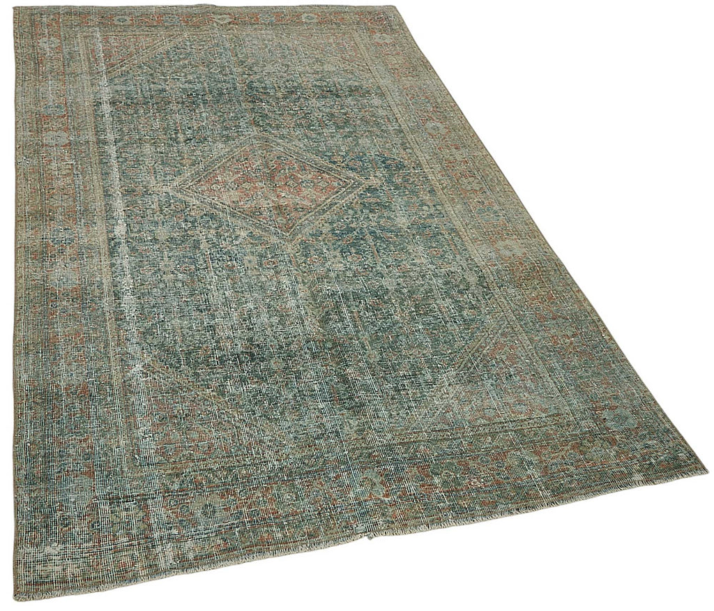 Persian Antique Rug 1.20 x 1.90 - Beige - SamaRugs
