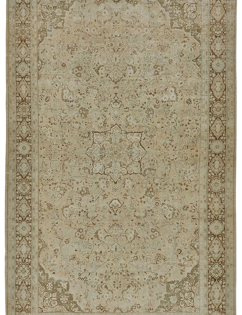 Persian Antique Rug 3.25 x 5.30 - Beige