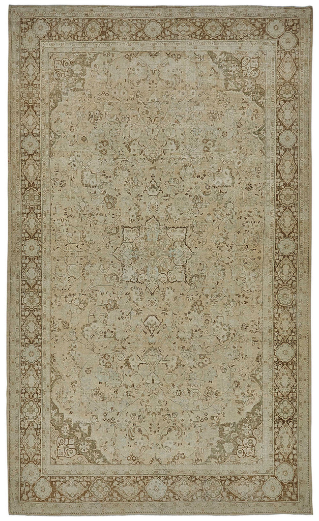 Persian Antique Rug 3.25 x 5.30 - Beige - SamaRugs
