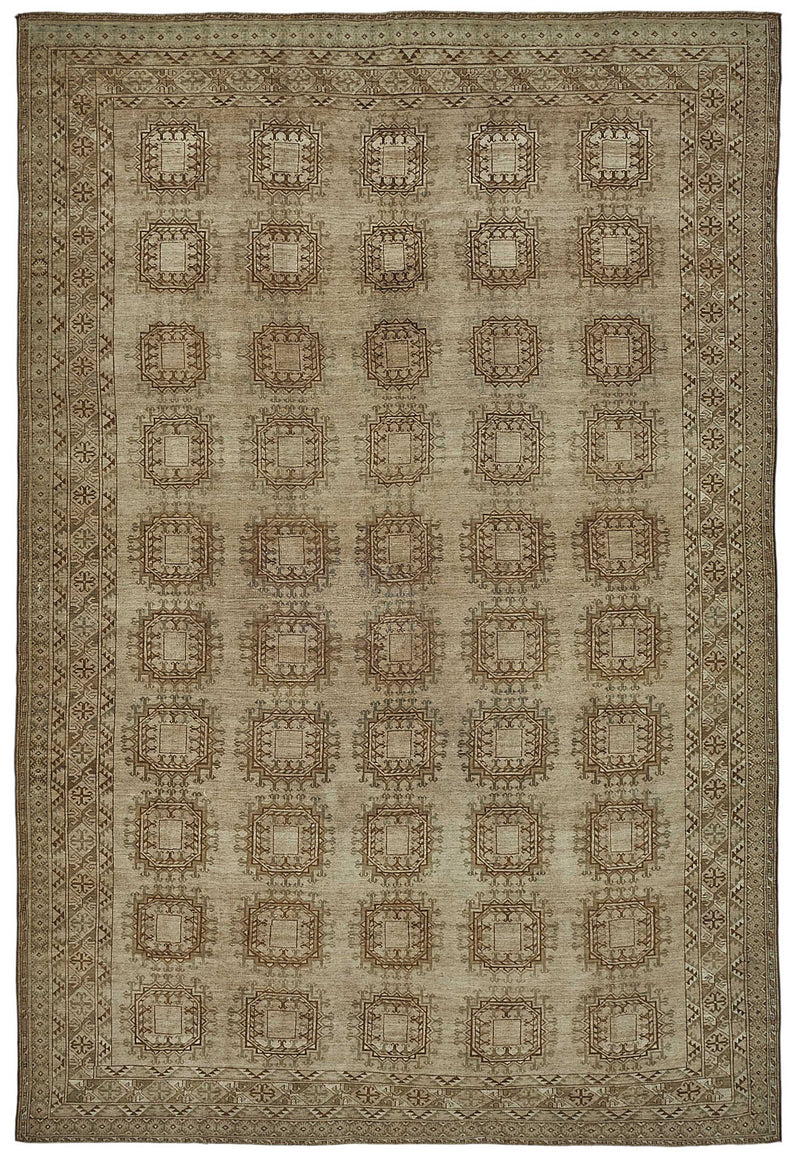 Persian Antique Rug 3.15 x 4.75 - Beige - SamaRugs