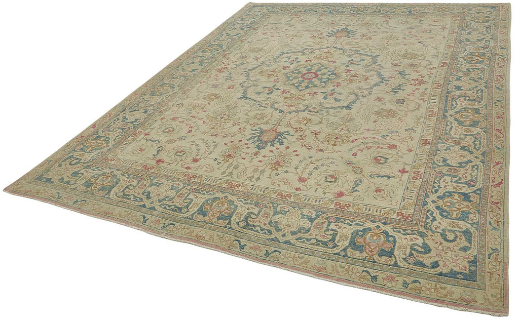 Persian Antique Rug 2.62 x 3.55 - Beige - SamaRugs