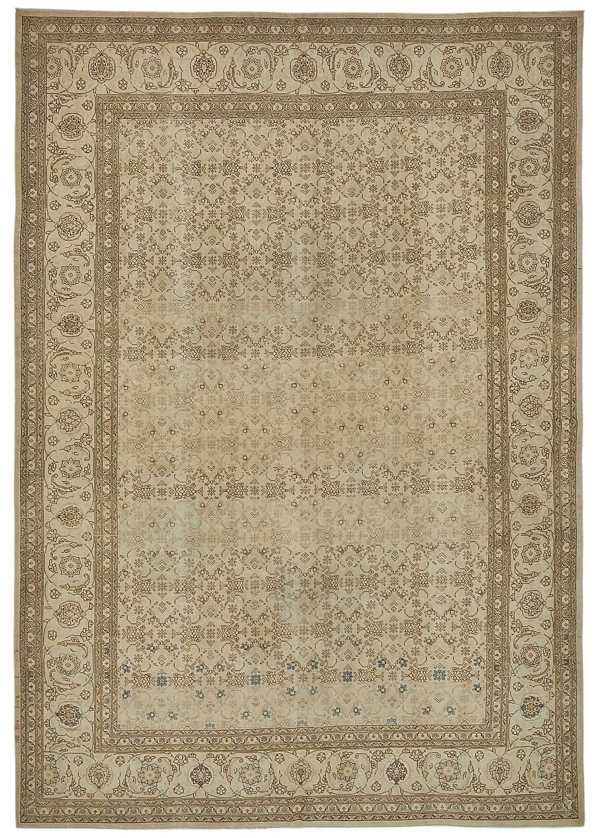 Persian Antique Rug 2.20 x 3.14 - Beige