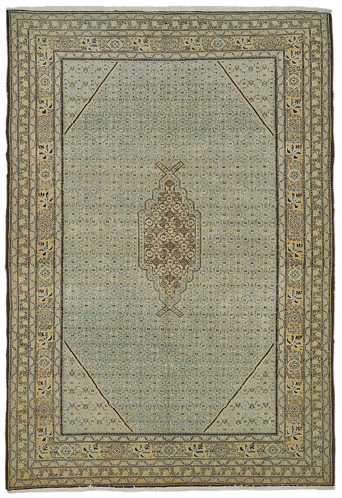 Persian Antique Rug 1.78 x 2.55 - Beige