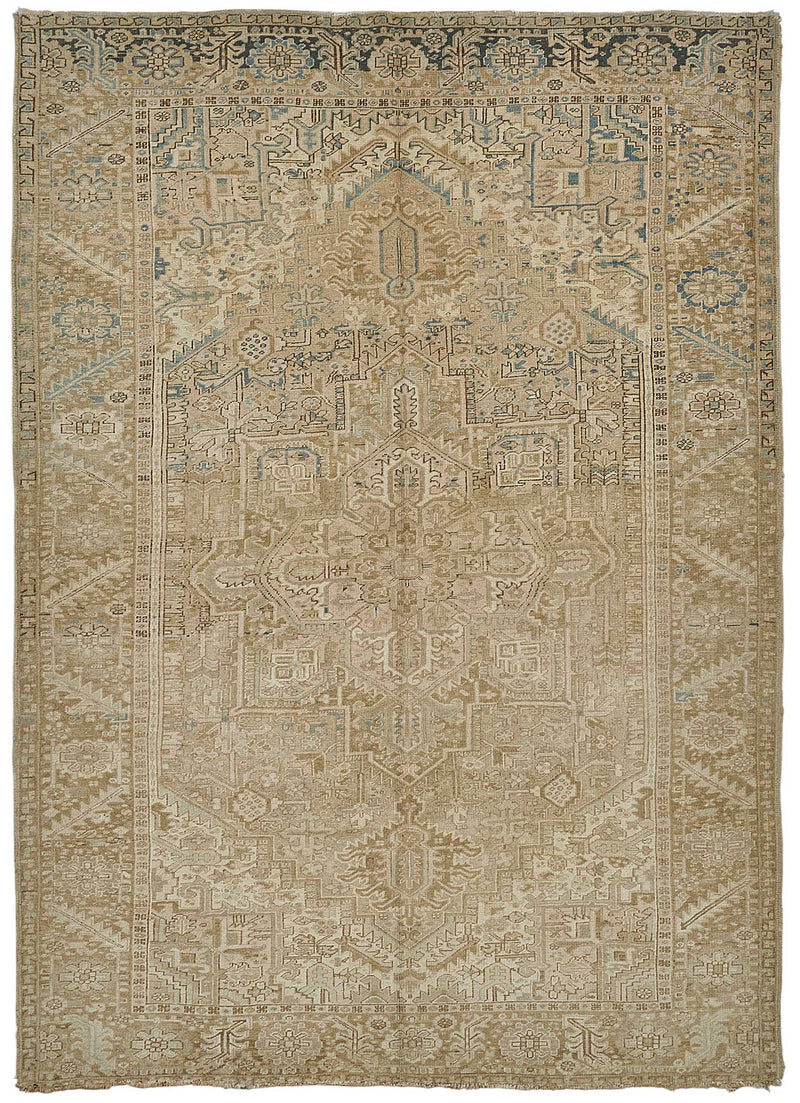 Persian Antique Rug 2.52 x 3.54 - Beige - SamaRugs