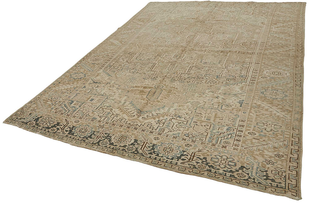 Persian Antique Rug 2.52 x 3.54 - Beige - SamaRugs