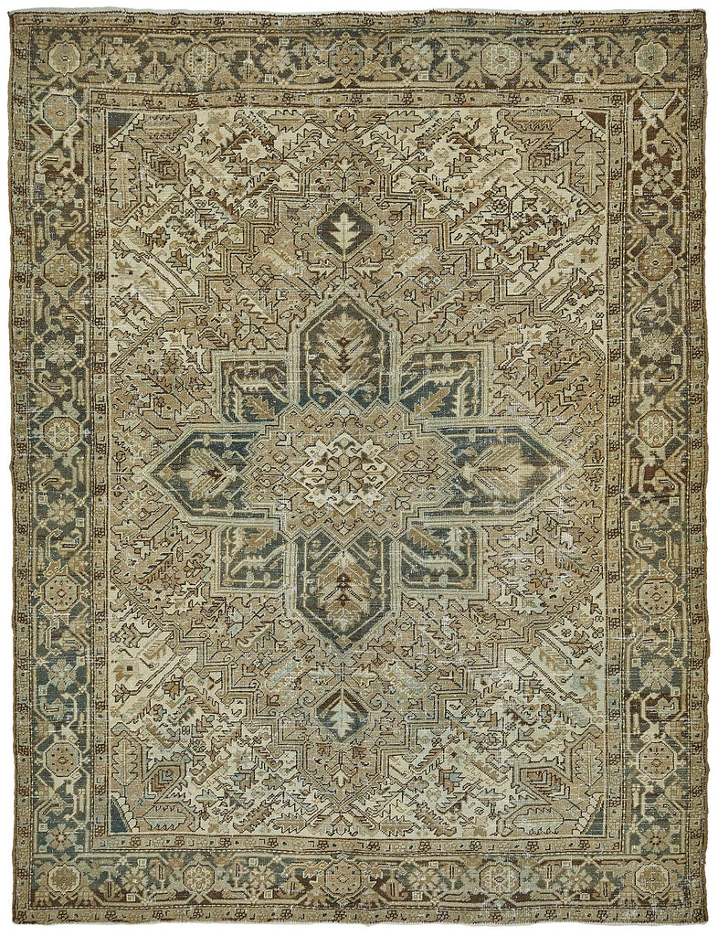 Persian Antique Rug 2.36 x 3.10 - Beige - SamaRugs