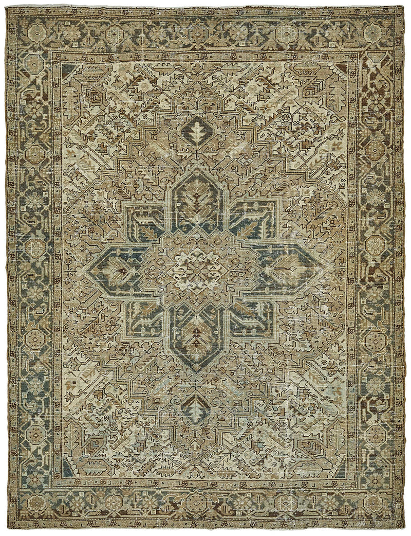 Persian Antique Rug 2.36 x 3.10 - Beige - SamaRugs