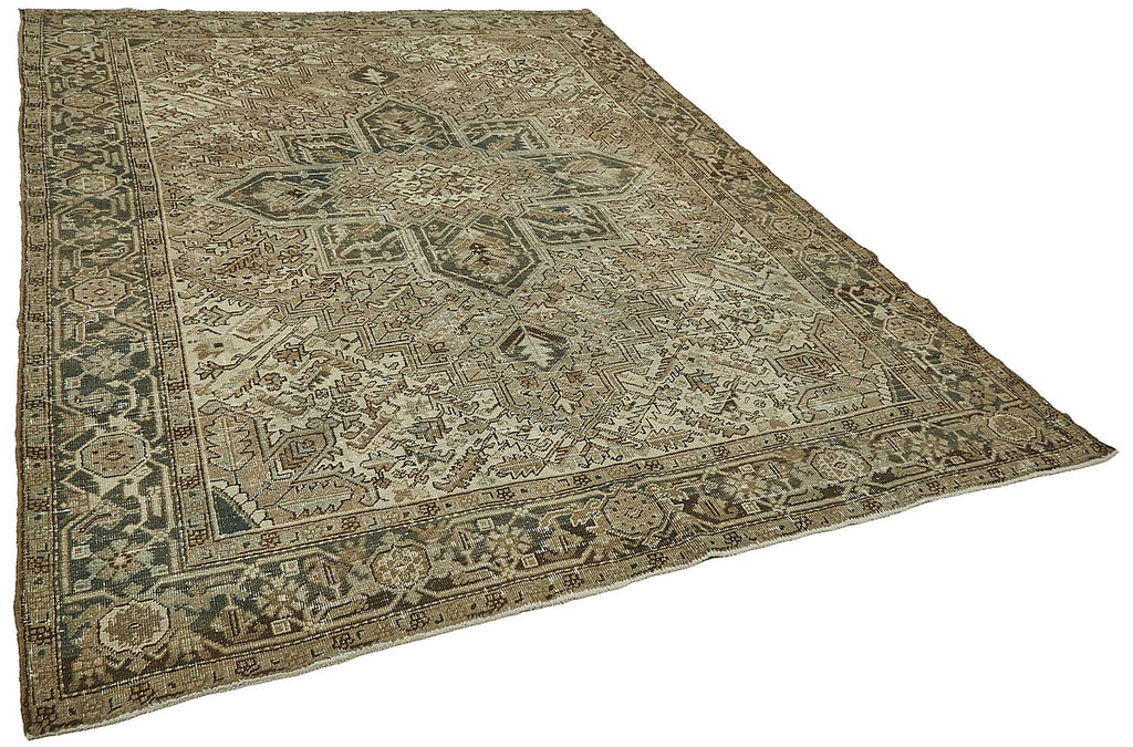 Persian Antique Rug 2.36 x 3.10 - Beige - SamaRugs