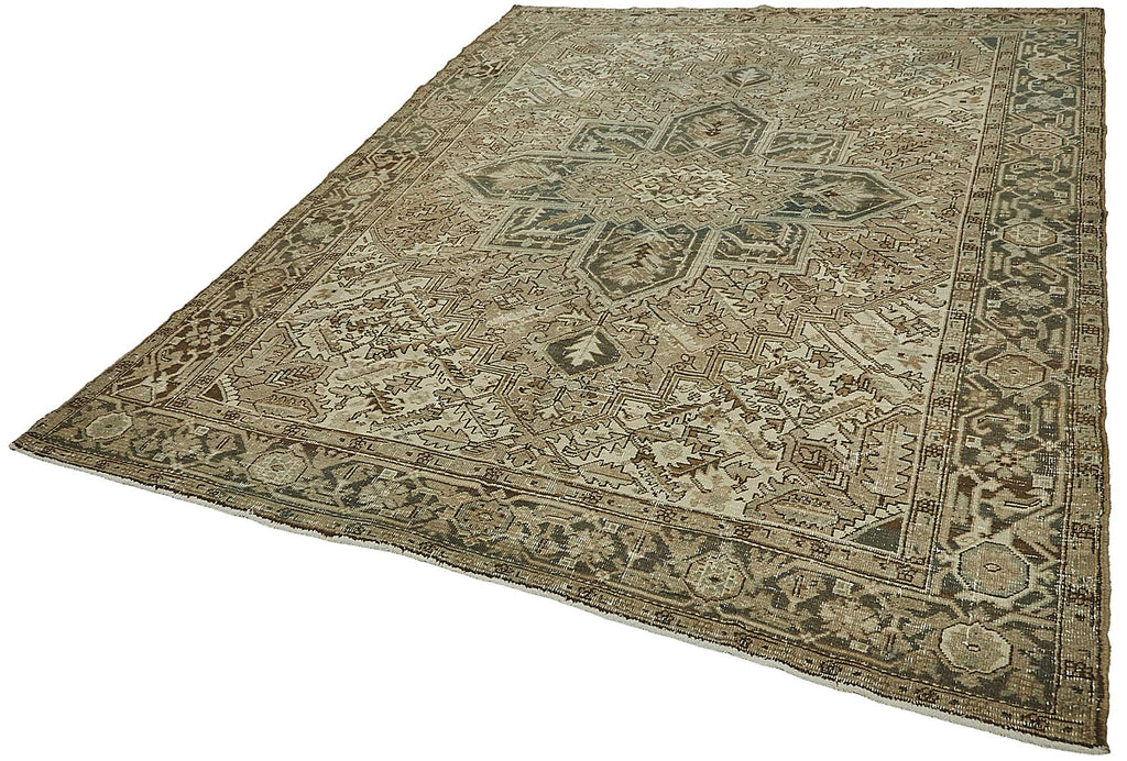 Persian Antique Rug 2.36 x 3.10 - Beige - SamaRugs