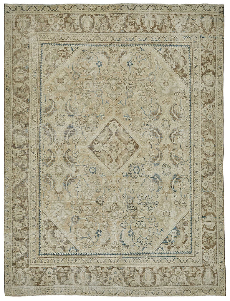Persian Antique Rug 2.65 x 3.56 - Beige - SamaRugs