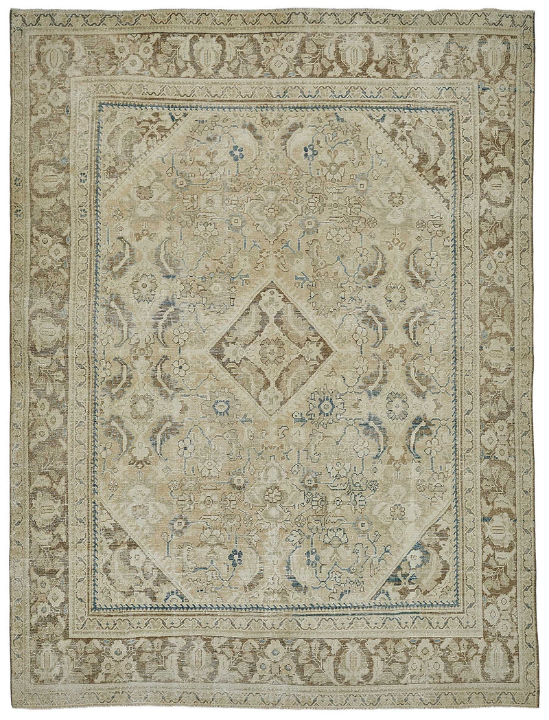 Persian Antique Rug 2.65 x 3.56 - Beige - SamaRugs
