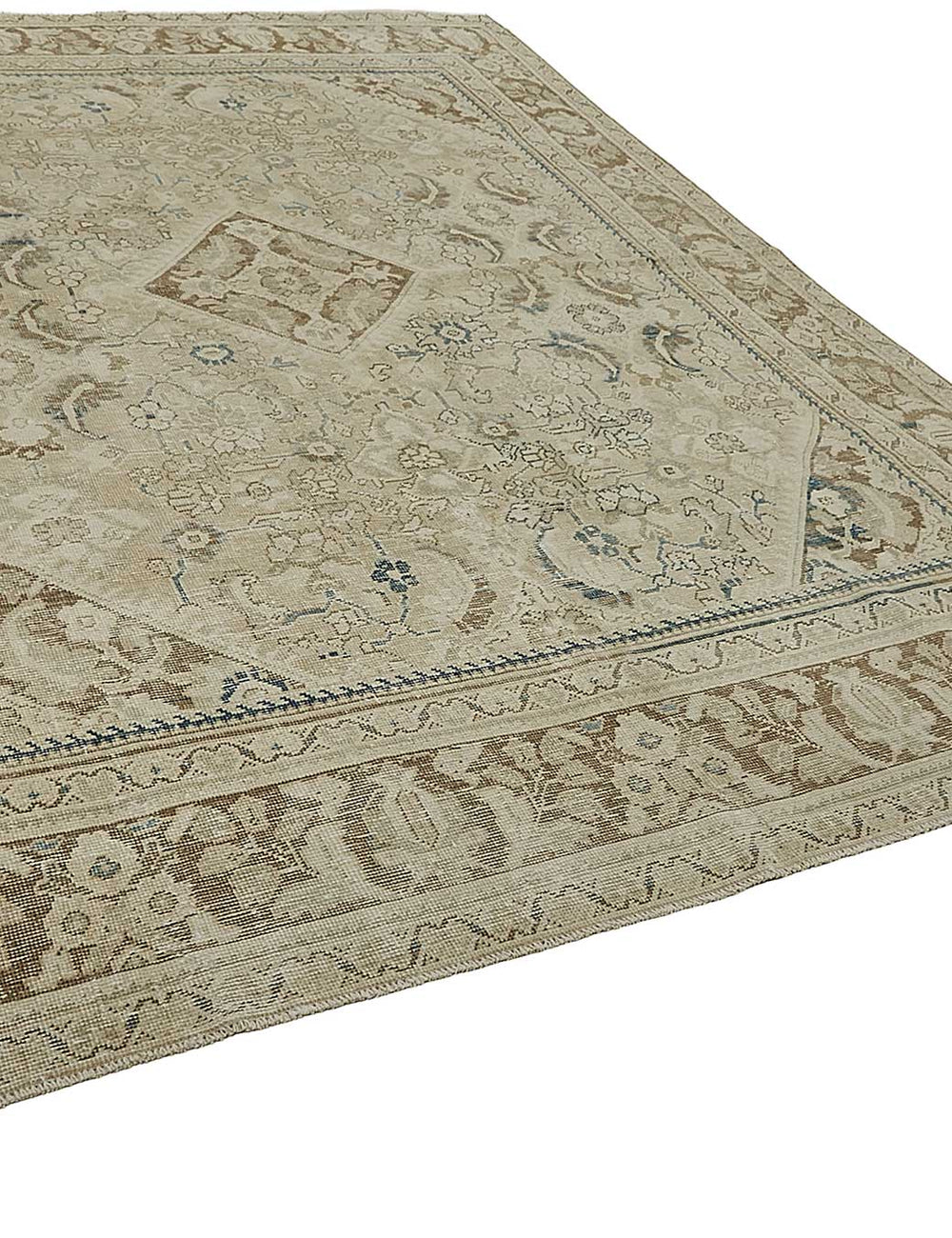 Persian Antique Rug 2.65 x 3.56 - Beige