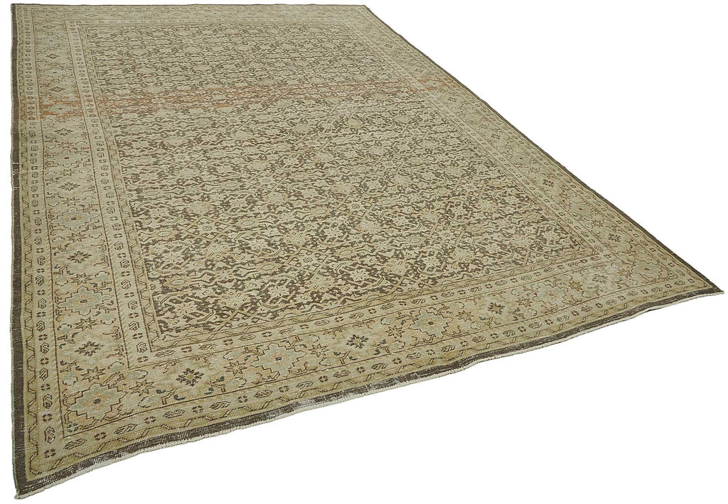 Persian Antique Rug 2.35 x 3.20 - Beige - SamaRugs