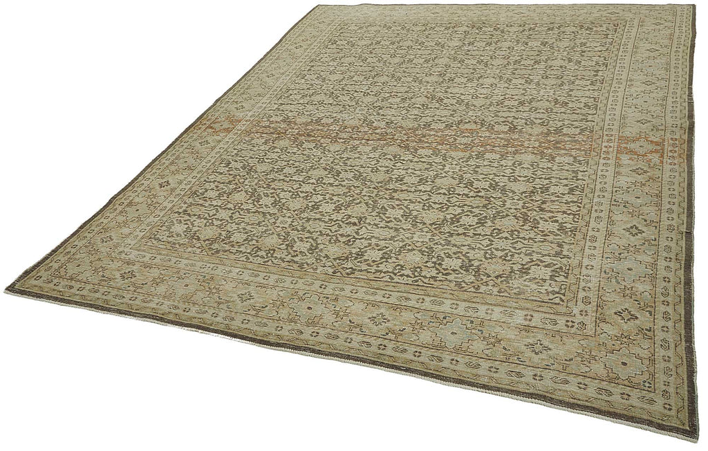 Persian Antique Rug 2.35 x 3.20 - Beige - SamaRugs