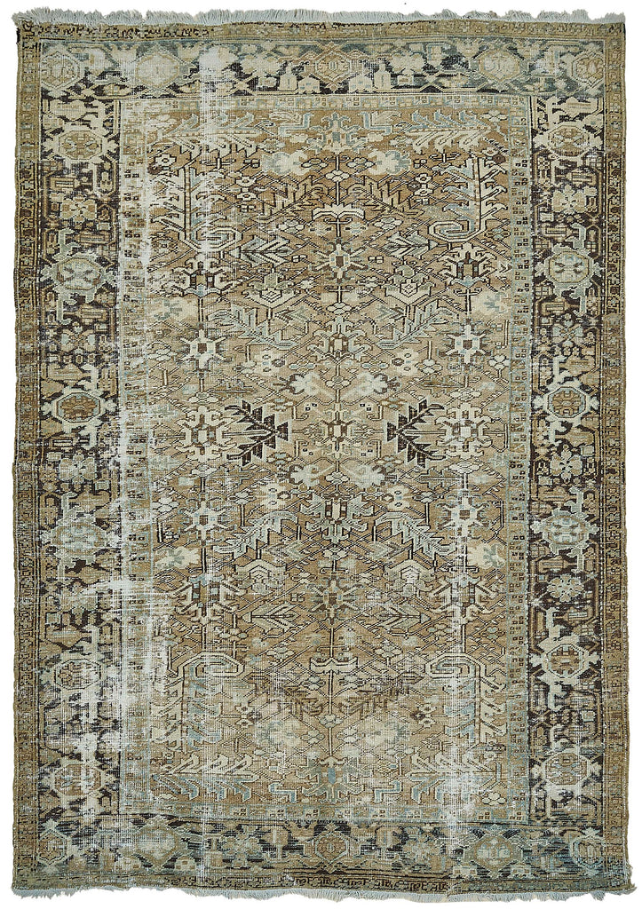 Persian Antique Rug 2.18 x 3.10 - Beige - SamaRugs