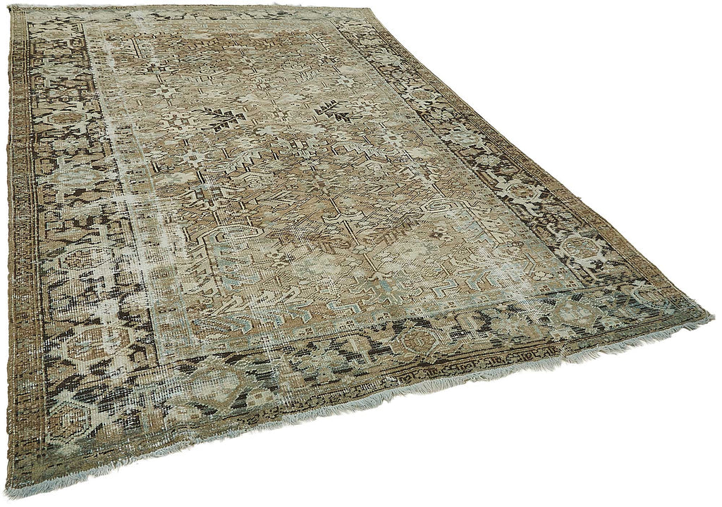 Persian Antique Rug 2.18 x 3.10 - Beige - SamaRugs