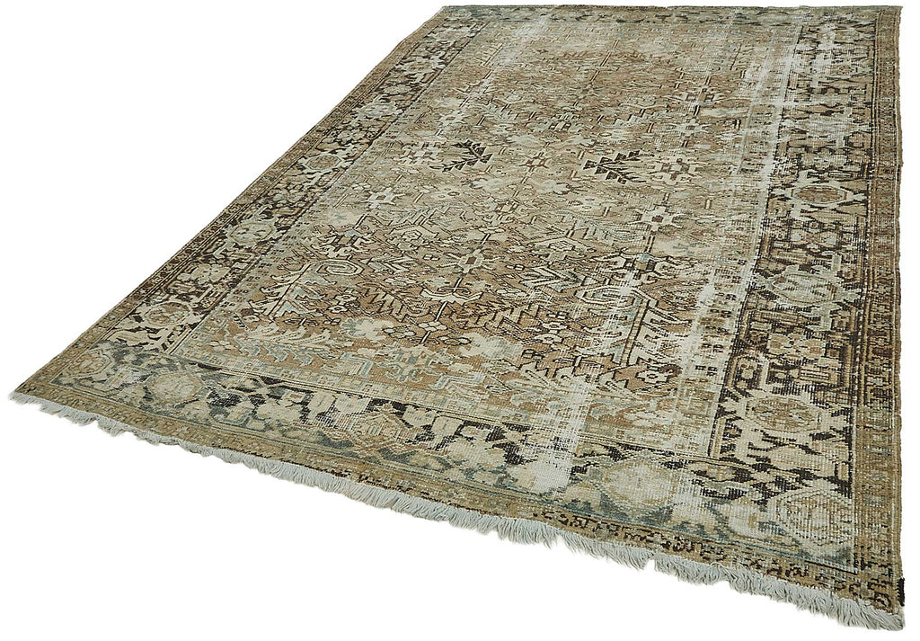 Persian Antique Rug 2.18 x 3.10 - Beige - SamaRugs