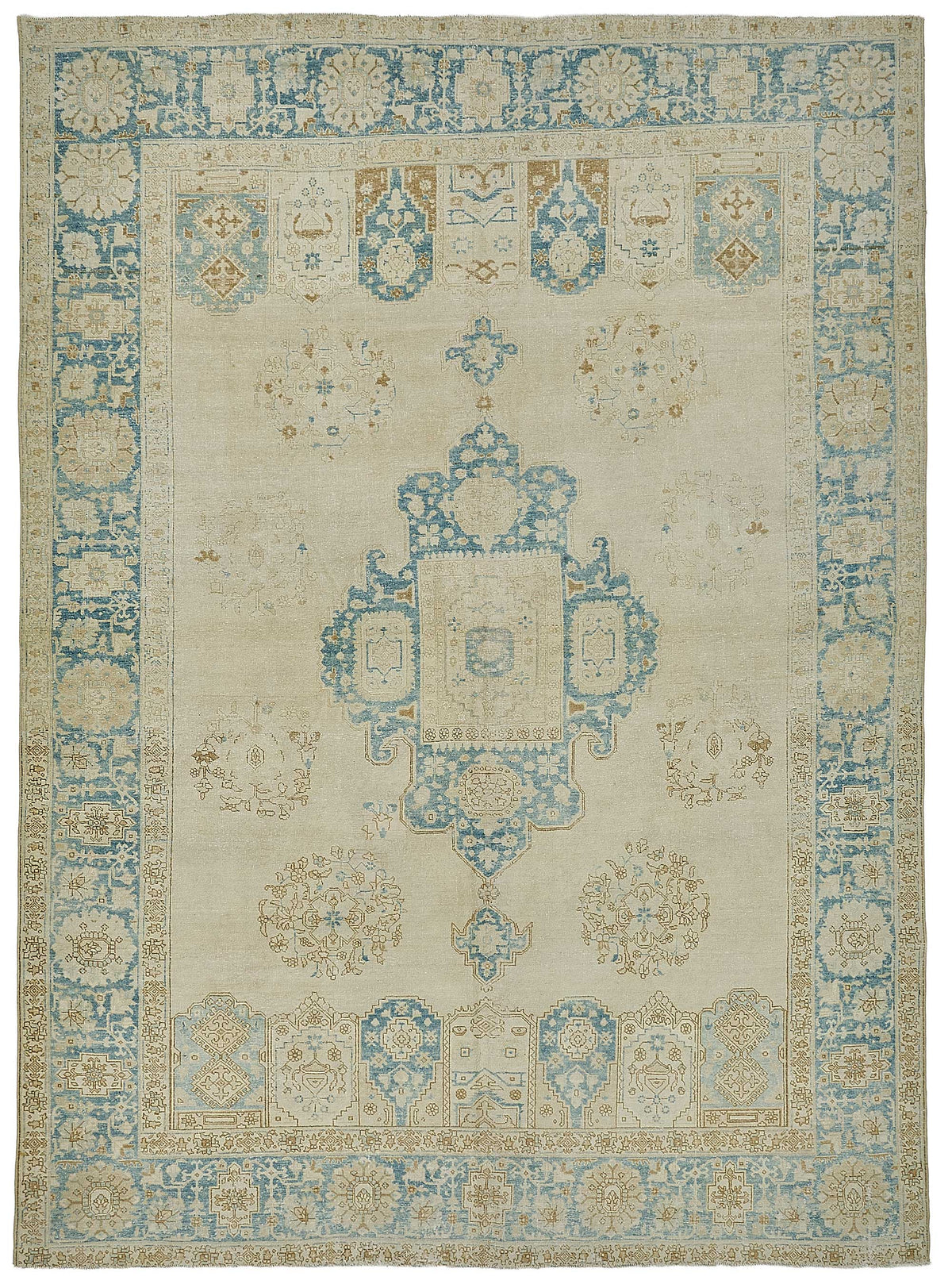 Persian Antique Rug 2.72 x 3.76 - Beige