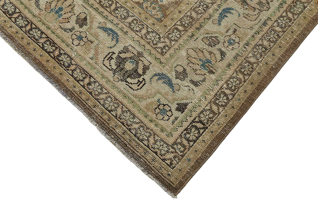 Persian Antique Rug 2.92 x 3.80 - Beige - SamaRugs