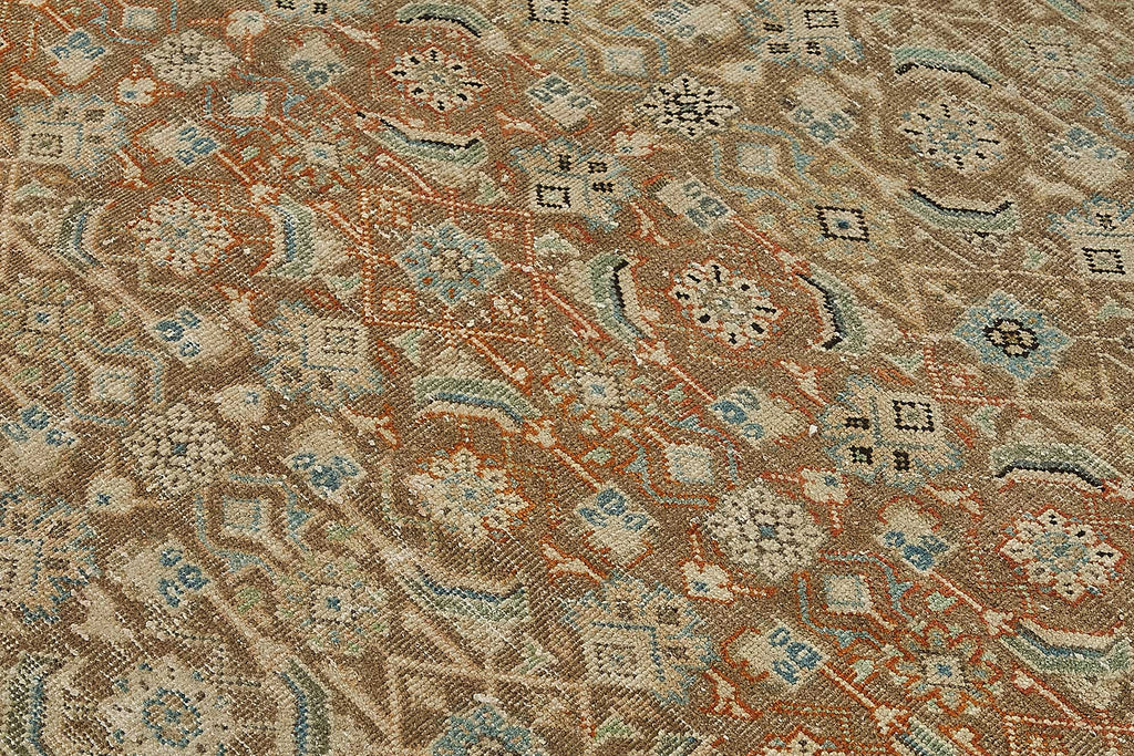 Persian Antique Rug 2.92 x 3.80 - Beige - SamaRugs