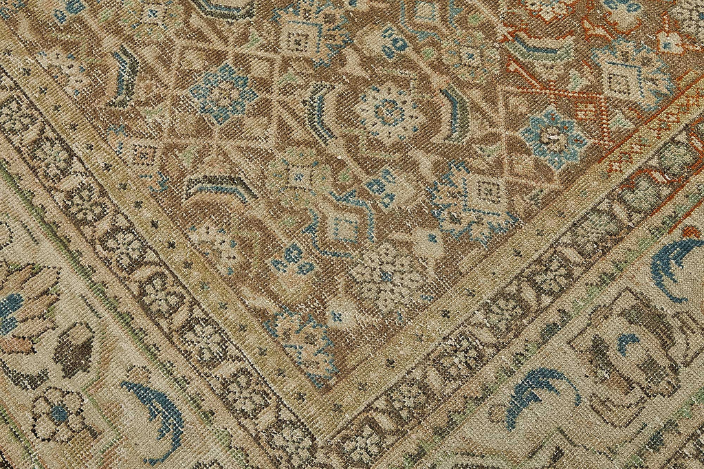 Persian Antique Rug 2.92 x 3.80 - Beige - SamaRugs
