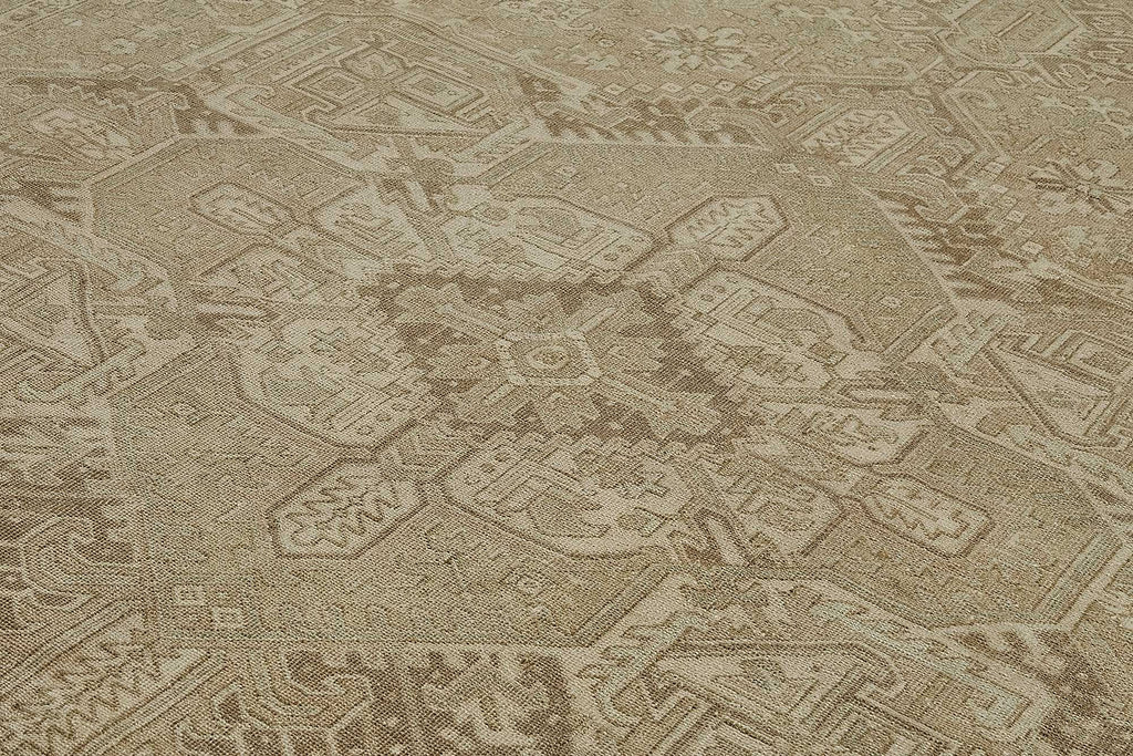 Persian Antique Rug 3.02 x 3.98 - Beige - SamaRugs